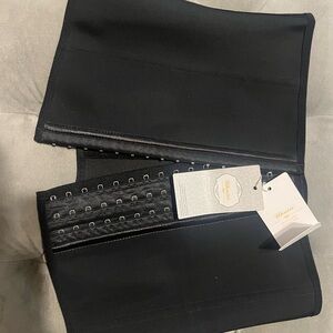 Black Waist Trainer with Hook Closure